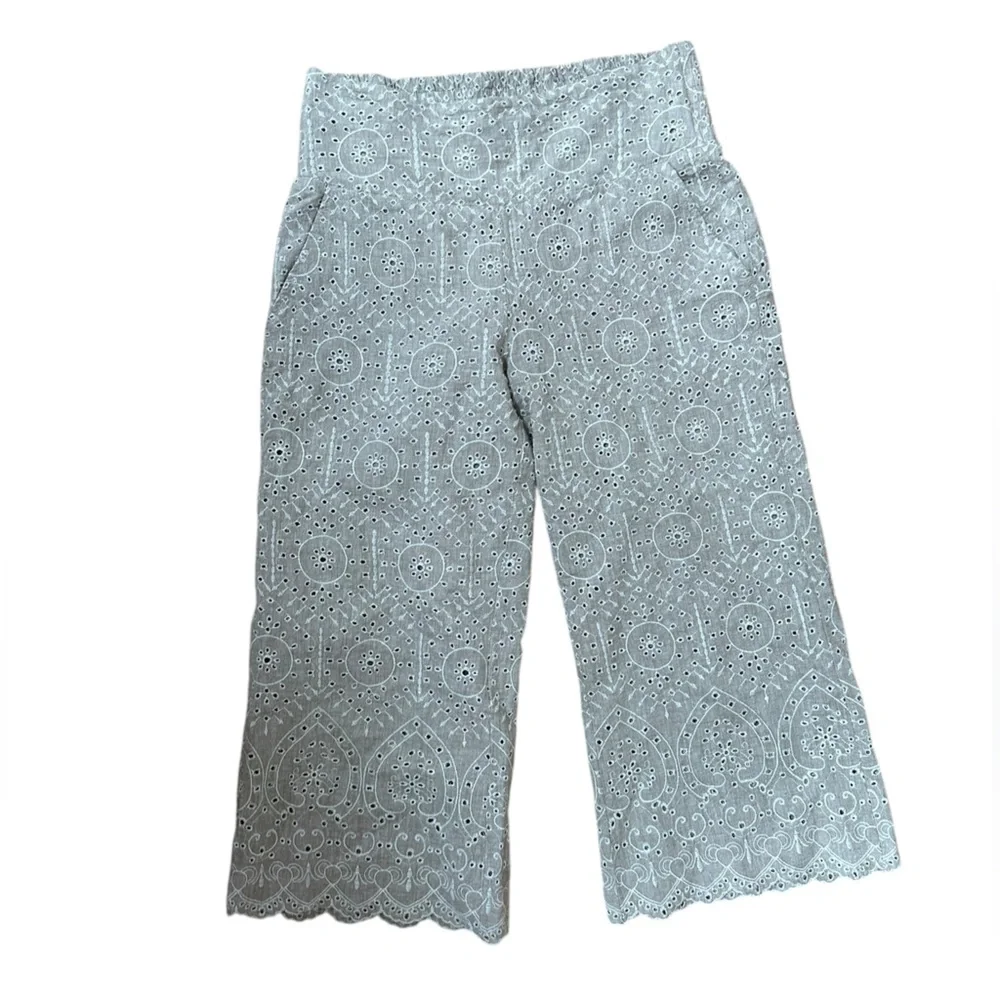 Sundance Tan Ankle Cropped Pants - Picture 6 of 8